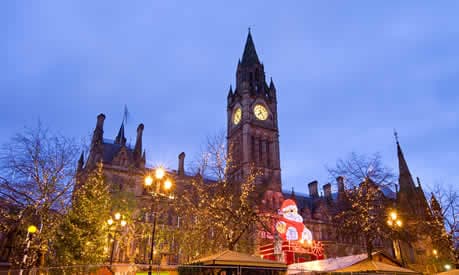 A festive Manchester