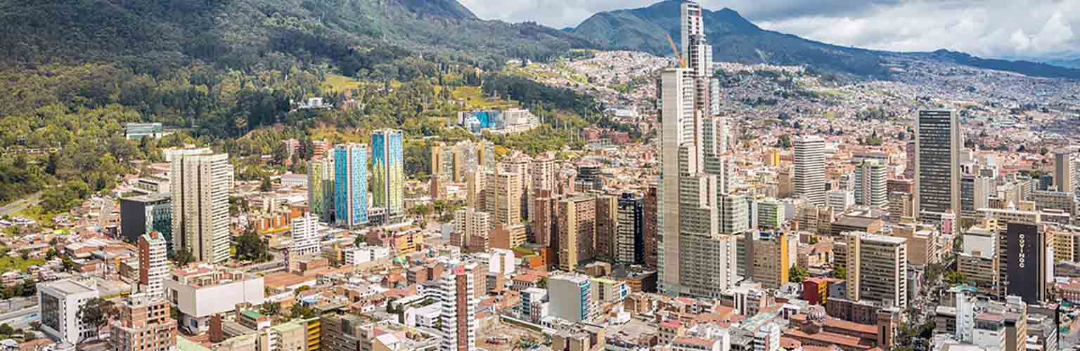 The Bogota skyline