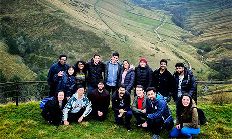 Rahul Thati in the Peak District