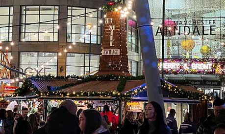 manchester arndale at christmas