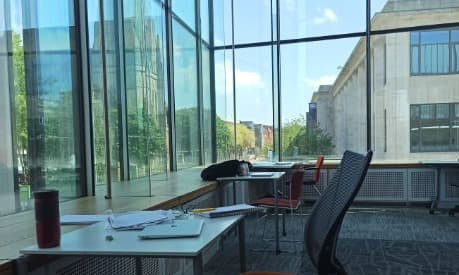 Inside the Alan Gilbert Learning commons