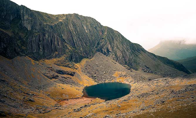 A view of mount snowdon