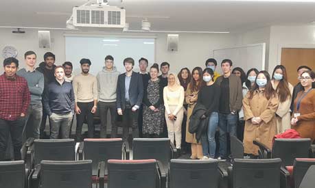 ambs students at mazars visit