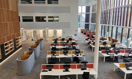 The Eddie Davies Library at Alliance Manchester Business School