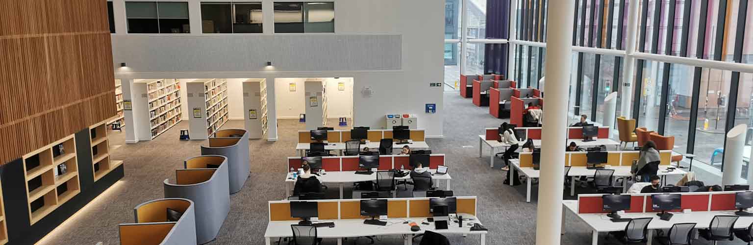 The Eddie Davies Library at Alliance Manchester Business School