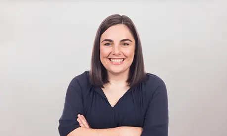 Sarah Ovenden Full-Time MBA student smiling
