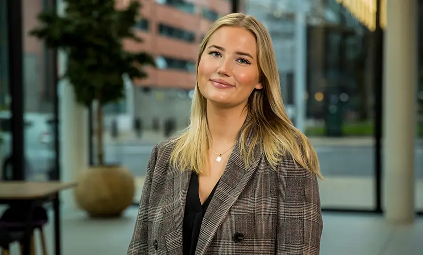 Charlotte Overli smiling