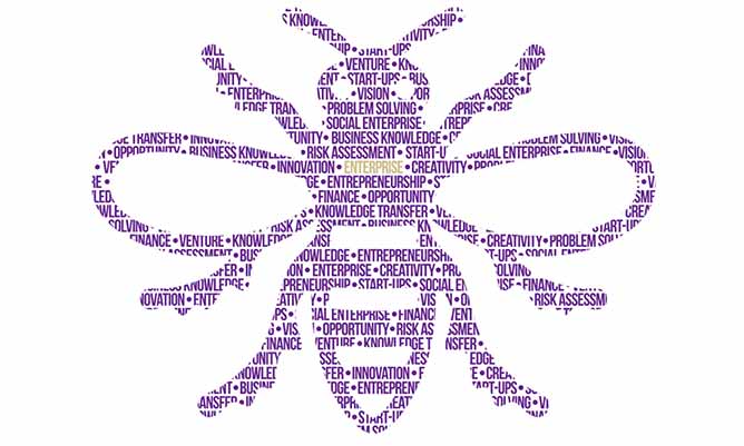 Masood Entrepreneurship Centre word bee