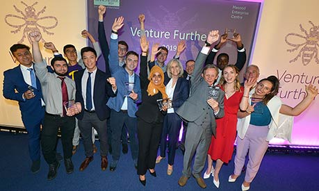 Venture Further 2019 business start-up competition winners