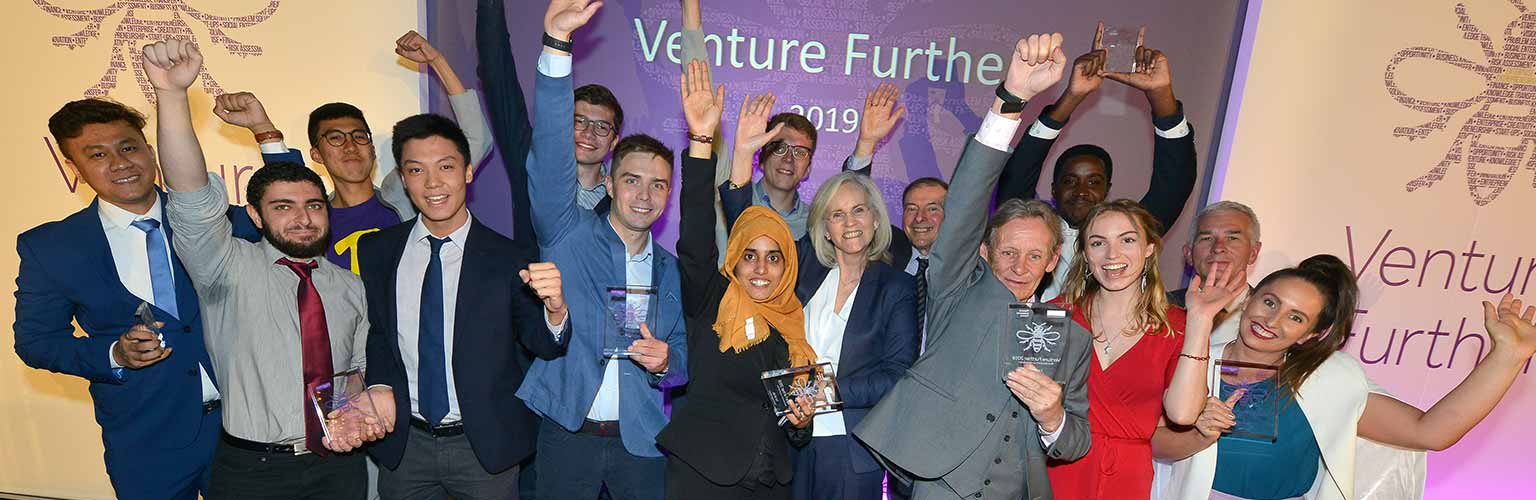 Venture Further 2019 business start-up competition winners