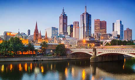 Melbourne skyline