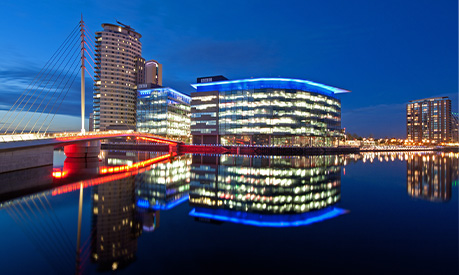 BBC building at Salford Quays