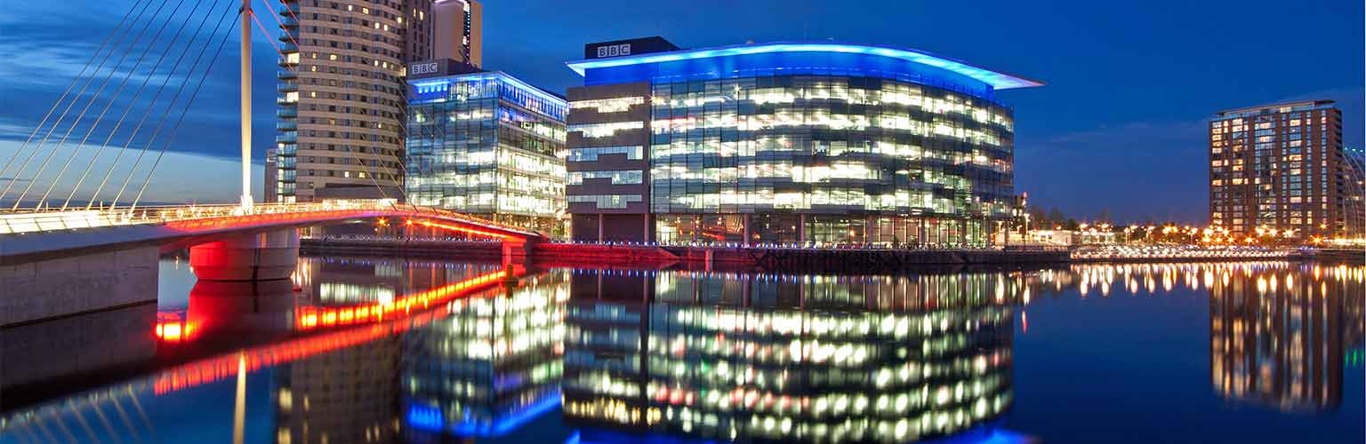 bbc building at Salford Quays