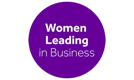 women leading in business logo