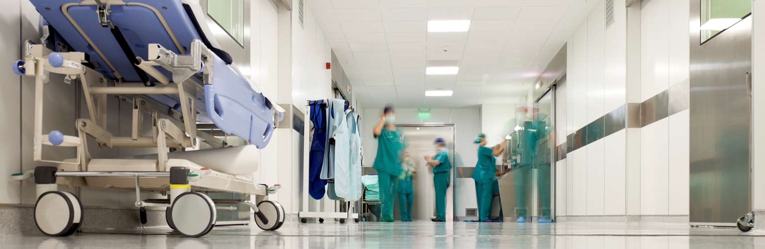 medical staff on hospital ward