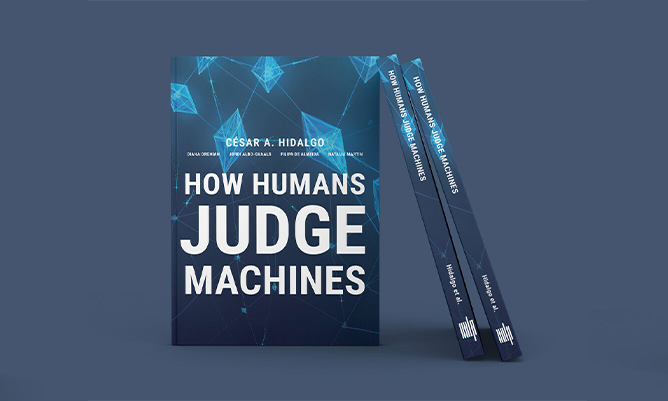 A book cover - how humans judge machines 