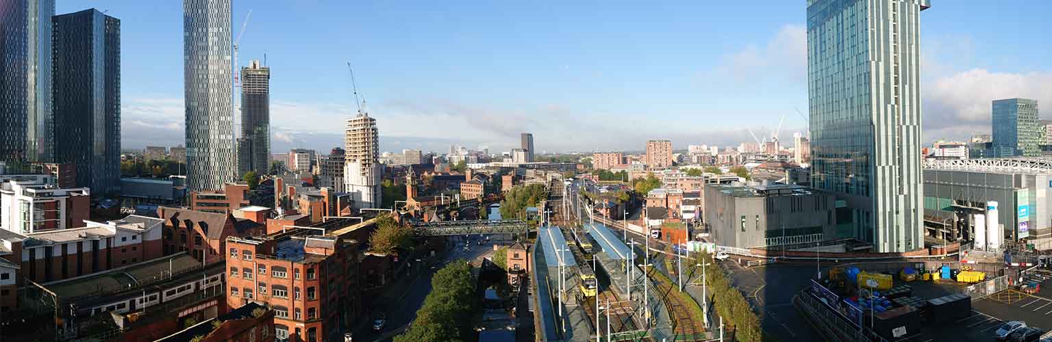 manchester skyline