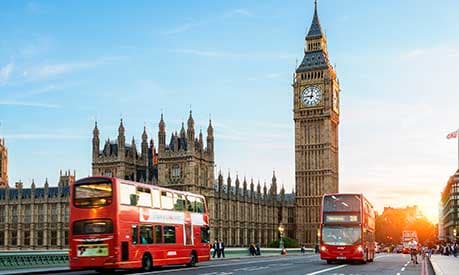 london big ben red bus