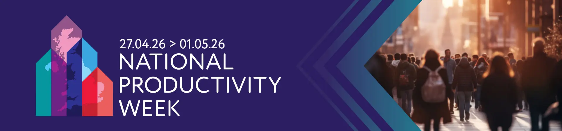 Graphic promoting National Productivity Week 2026.