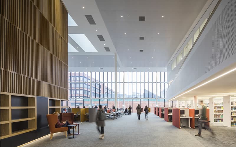 The Eddie Davies library and The Hive at Alliance Manchester Business School