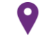 Pin in map icon