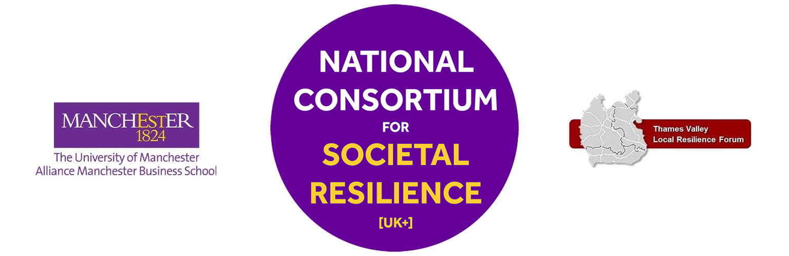 National Consortium for Societal Resilience UK+ logo