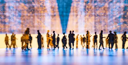 Business leaders navigating a digital future shaped by AI, innovation, and rapid transformation.