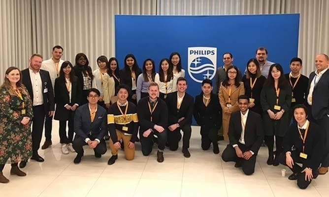 MSc BASM Philips visit 2019