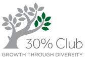 30% club logo