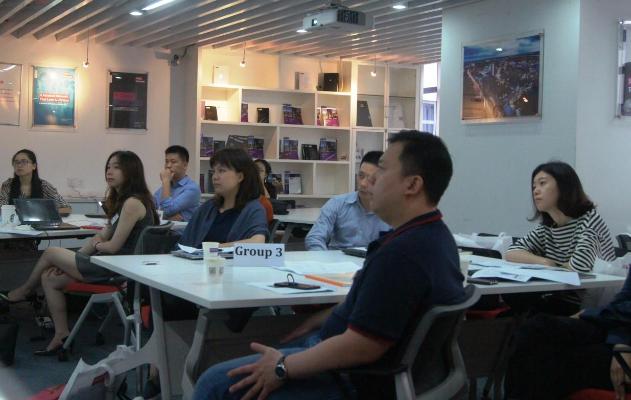 Students at the China Centre Global MBA induction