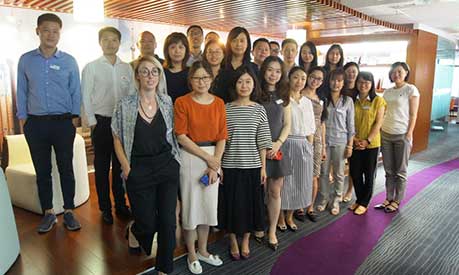 Students at China Centre Global MBA induction