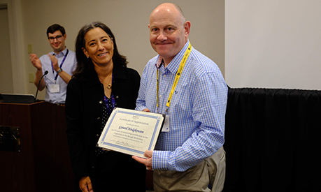 gerard hodgkinson awarded aom award