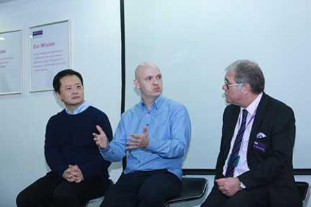 Panel discussion at healthcare forum in China