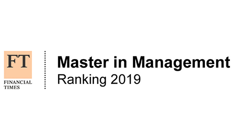 FT ranking Master in Management logo