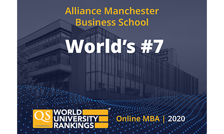 qs world university rankings for alliance manchester business school