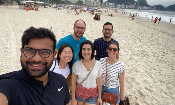 photograph of mba team in brazil