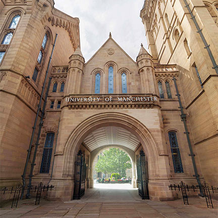 The university of manchester main arch