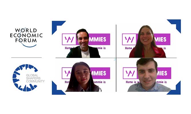 Screenshot of online business competition