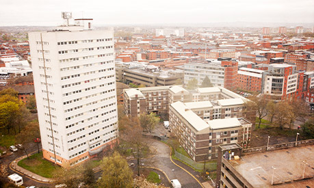 Birmingham high rise flats