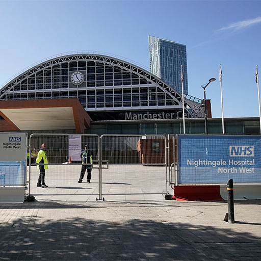 Nightingale hospital in Manchester