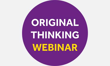 original thinking webinar logo