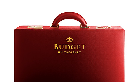 The Chancellor of the Exchequer's red briefcase