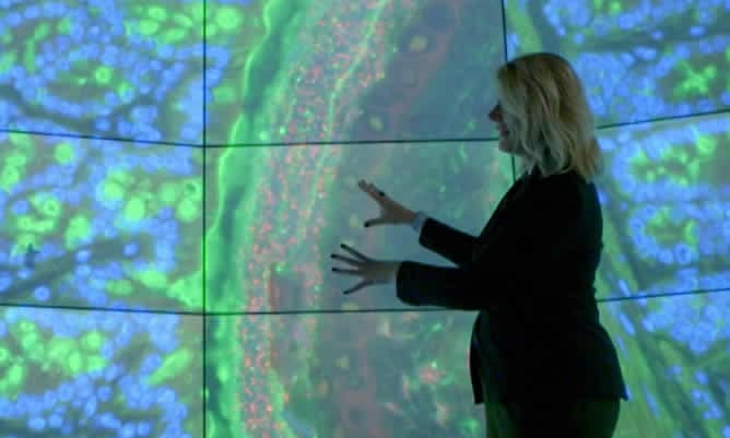 Data Visualisation Observatory features in BBC film