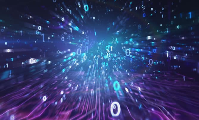 High speed binary numbers code in data center