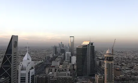 Downtown Riyadh, Saudi Arabia