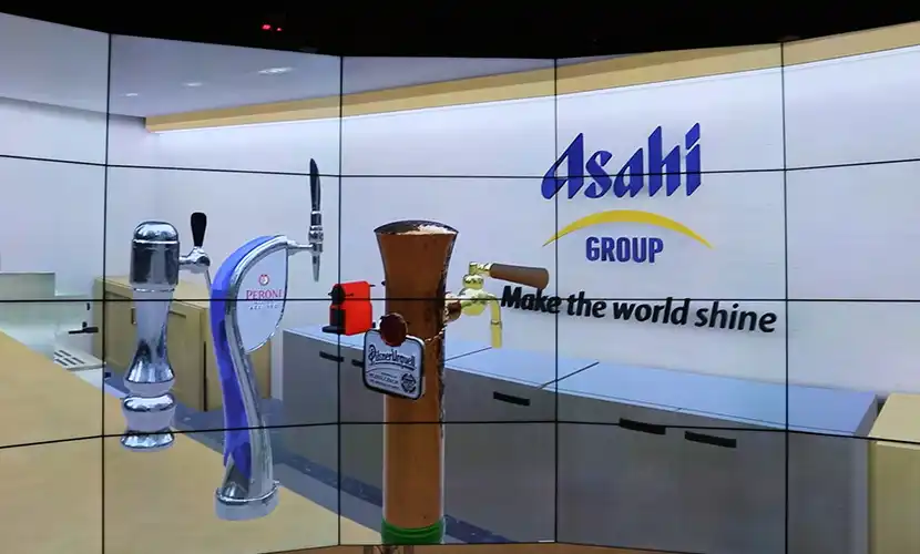 Asahi digital twin training material in the data visualisation observatory