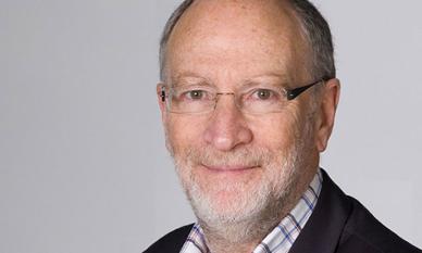 Smiling man with grey background