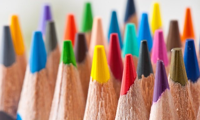 diversity inclusion coloured pencils