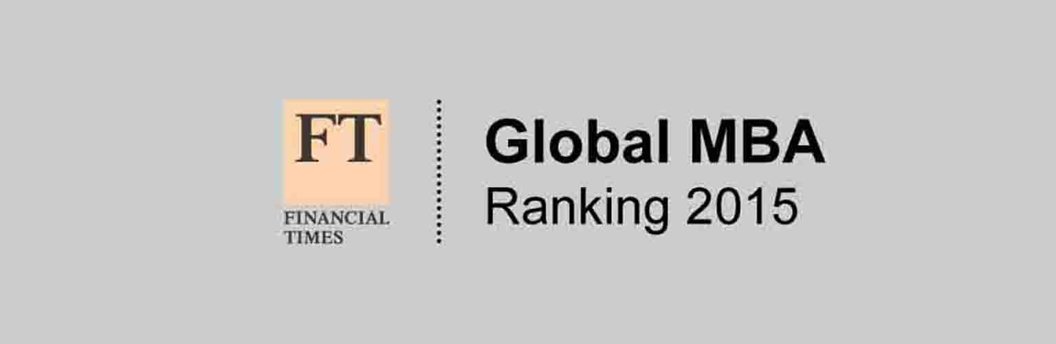 Financial Times Global MBA Ranking 2015