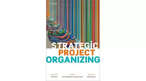 A cover of the book titled strategic project organising